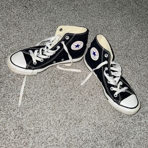 Black Converse High tops